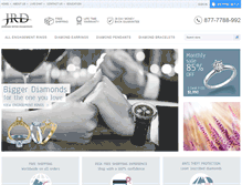 Tablet Screenshot of jordanriverdiamonds.com
